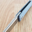 Bestech Knives Bestechman Dundee Linerlock Folding Knife 3.5" D2 Tool Steel Blade Blue-Gray G10 Handle