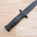 Cold Steel Trainer Fixed Knife 7" Blade Black Rubber One Piece Construction