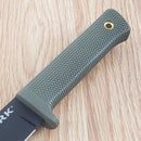 Cold Steel SRK Fixed Knife 6" Black Tuff-Ex Coated SK5 Carbon Steel Clip Point Blade OD Green Kray-Ex Handle 49LCKODBK