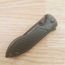Case XX Harley TecX Linerlock Folding Knife 3" Stainless Steel Blade Black Aluminum Handle 52221