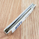 Case XX US Navy Trapper Pocket Knife Stainless Steel Blades Natural Bone Handle 22553