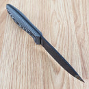 ESEE Model 3 Fixed Knife 3.88" Black Powder Coated 1095HC Steel Blade 3D Machined G10 Handle 3PMB002
