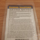 EZE-LAP Diamond Sharpening Stone Fine Grit Measures 2" x 6" Leather Storage Pouch L66F