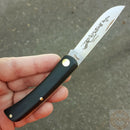 Case XX Sod Buster Jr Folding Knife 2.8" Stainless Steel Blade Black Synthetic Handle 00095