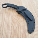 Cold Steel Tiger Fixed Knife 4.75" AUS-8A Steel Blade Balck Textured Griv-Ex Handle
