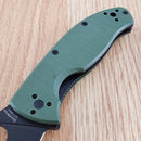 Spyderco Tenacious Linerlock Folding Knife 3.38" 8Cr13MoV Steel Blade G10 Handle