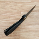 CJRB More Maileah Folding Knife 3" AR-RPM9 Stainless Steel Blade Black G10 Handle