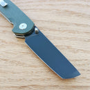 Bestech Knives Sledgehammer Folding Knife 3" D2 Tool Steel Blade Green Micarta Handle