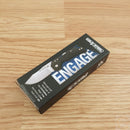 Cold Steel Engage Folding Knife 2.5" 4116 Steel Clip Point Blade Black GFN Handle