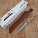 Marttiini Superflex Kitchen Knife 6" Stainless Fillet Blade Birch Wood Handle