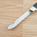 Case XX Trapper Rough Pocket Knife Stainless Blades Black Jigged Synthetic Handle 18221