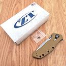 Zero Tolerance KVT Frame Folding Knife 3.75" CPM-20CV Steel Blade G10/Titanium Handle