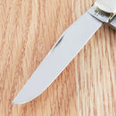 Case XX Harley Trapper Pocket Knife Stainless Steel Blades Smooth Bone Handle 52226