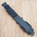 Ontario Combat Fixed Knife 7" Black 420 Steel Blade Black ThermoSynthetic Handle