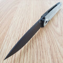 Artisan Sirius Linerlock Folding Knife 3.5" AR-RPM9 Steel Blade Micarta Handle