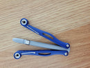 Spyderco BaliYo Wing Trick Pen Blue-Ink Longitudinal Slots Easier-Use Extra-Wide