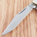 Rough Ryder Stockman Lollipop Pocket Knife Stainless Steel Clip / Sheepsfoot And Spey Blades Multi Synthetic Handle