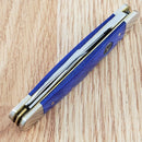 Frost Cutlery Whittler Pocket Knife Stainless Steel Blades Smooth Bone Handle