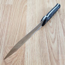 Cold Steel Razor Tek Fixed Knife 6.5" 4116 Steel Full Tang Blade Black Sculpted GFN Handle