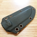 Bestech Knives Heidi Blacksmith 2 Fixed Knife 4" S35VN Steel Blade Black Sculpted Carbon Fiber Handle