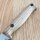BPS Knives Compact Camping Fixed Knife 3.63" 5Cr14MoV Steel Blade Walnut Handle