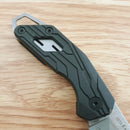 KERSHAW Diode Linerlock Folding Knife 1.63" 3CR13 Steel Blade Black Filled Nylon Handle