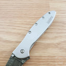 Kershaw Leek Assisted Folding Knife 3" Damascus Steel Blade Stainless Handle
