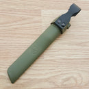 Condor Terrasaur Fixed Knife 4.13" 1095HC Steel Blade Green Polypropylene Handle