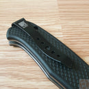 Al Mar 40th Annv SERE Folding Knife 3.63" D2 Tool Steel Blade Black FRN Handle