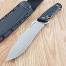 Cold Steel Razor Tek Fixed Knife 6.5" 4116 Steel Full Tang Blade Black Sculpted GFN Handle