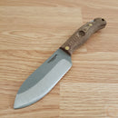 Condor Toki Fixed Knife 4.5" 1075HC Carbon Steel Blade Canvas Micarta Handle