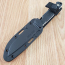 Cold Steel Razor Tek Fixed Knife 4" 4116 Steel Clip Point Blade Black GFN Handle