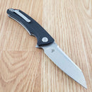 Bestech Knives TEXEL Folding Knife 3.25" D2 Tool Steel Blade Black G10 Handle