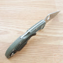Spyderco Delica 4 Folding Knife 3" Part Serrated VG-10 Steel Blade FRN Handle