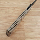 Cold Steel Large Luzon Folding Knife 6" 8Cr13MoV Steel Blade Tan GFN Handle