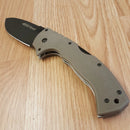 Cold Steel 4-Max Scout Lockback Folding Knife 4" AUS-10A Steel Blade Dark Earth Griv-Ex Handle