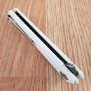 Bestech Knives Bestechman Dundee Linerlock Folding Knife 3.5" D2 Tool Steel Blade White G10 Handle