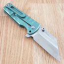 Artisan Proponent Frame Folding Knife 4" S35VN Steel Tanto Blade Titanium Handle