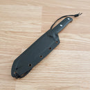 CJRB Silax Fixed Knife 5.13" AR-RPM9 Steel Wharncliffe Blade Black G10 Handle