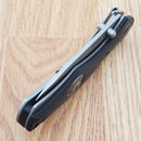Case XX Harley TecX Framelock Folding Knife 2.88" 440 Steel Blade G10 Handle 52196