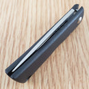 Fallkniven Wolfs Tooth Lockback Folding Knife 2" 3G Steel Blade Black Zytel Handle NU4