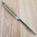 Case XX John Wayne Trapper Pocket Knife Stainless Steel Blades Curly Oak Handle 10703