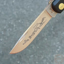 Case XX Sod Buster Jr Folding Knife 2.8" Stainless Steel Blade Black Synthetic Handle 00095