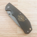 Case XX Harley Davidson TecX Framelock Folding Knife 3.25" Stainless Steel Blade Black G10 52181