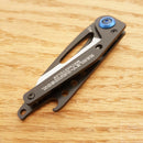 Case XX Harley TecX Framelock Folding Knife 2.5" Stainless Steel Blade Black Stainless Handle 52222