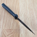 Case XX Tec X Harley Fixed Knife 3.5" Stainless Blade Black Textured GRN Handle 52162