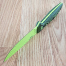 ESEE Model 3 Fixed Knife 3.88" Green Powder Coated 1095HC Steel Blade 3D Machined G10 Handle 3PMVG007