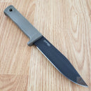Cold Steel SRK Compact Fixed Knife 5" Black Tuff-Ex Coated SK5 Carbon Steel Clip Point Blade Dark Earth Kray-Ex Handle 49LCKDDEBK