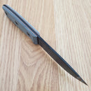 ESEE Model 3 Fixed Knife 3.75" Black Powder Coated Part Serrated 1095HC Steel Blade Micarta Handle 3SB