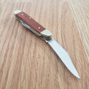 Case XX Cutlery Peanut Pocket Knife Stainless Blades Smooth Chestnut Bone Handle 28702